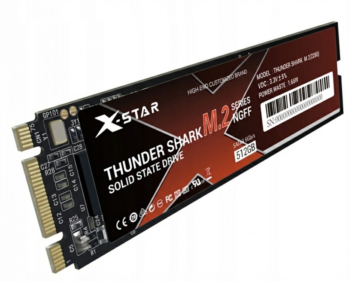 Ssd disk X-Star Thunder Shark 512GB M.2 Sata Ngff 2280