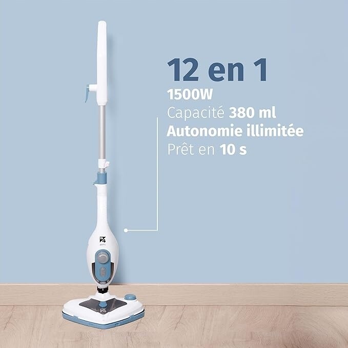 Di4 SteamClean Multi 12 ProMax – Parní čistič 12v1 1500W, Eco