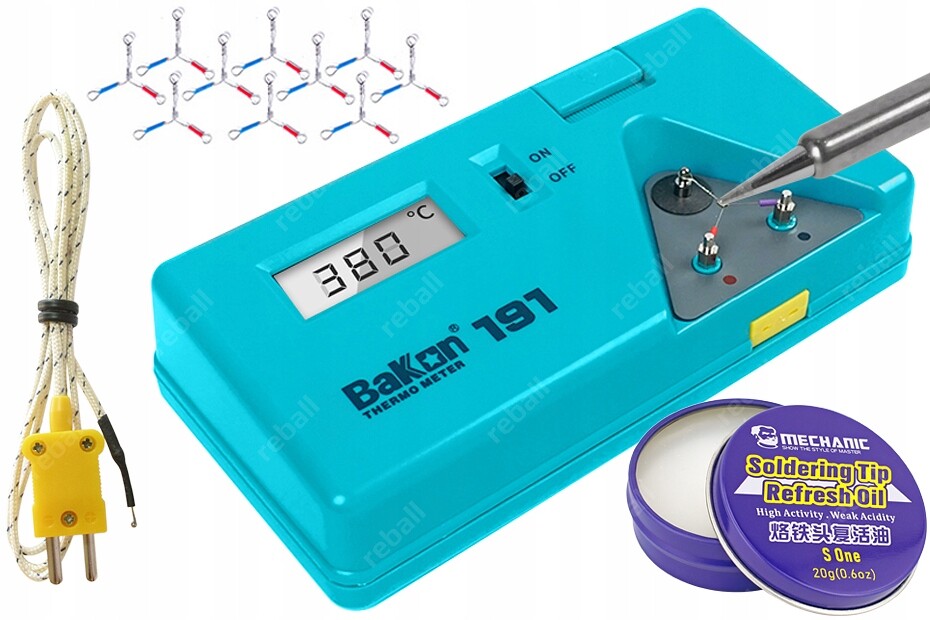 Měřič Teploty Hrotů T12 C115 C210 C245 900M Bakon 191 Set XL v2