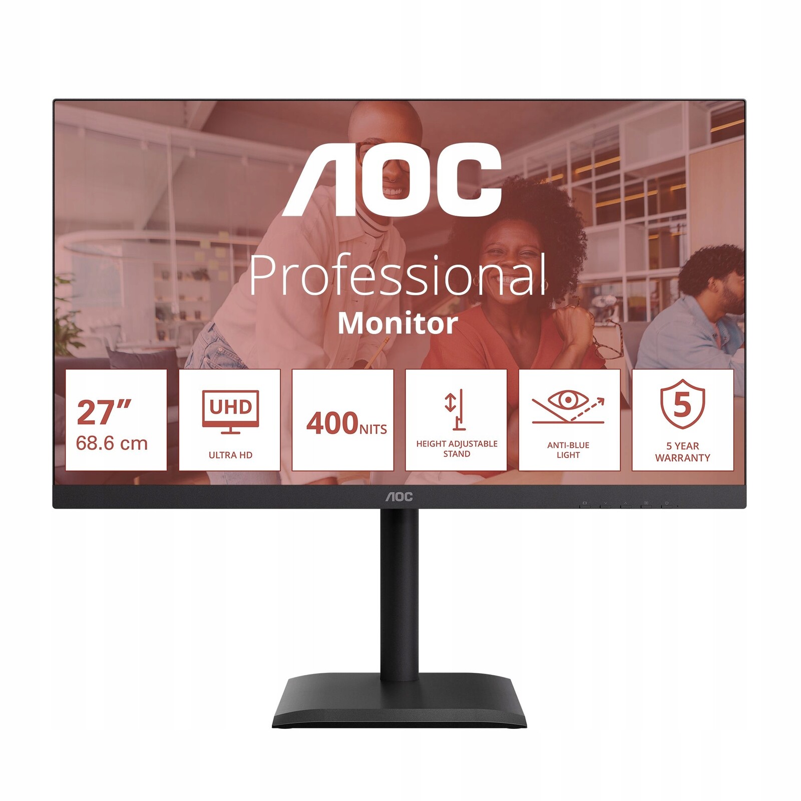 Led Monitor Aoc U27E4CV 27