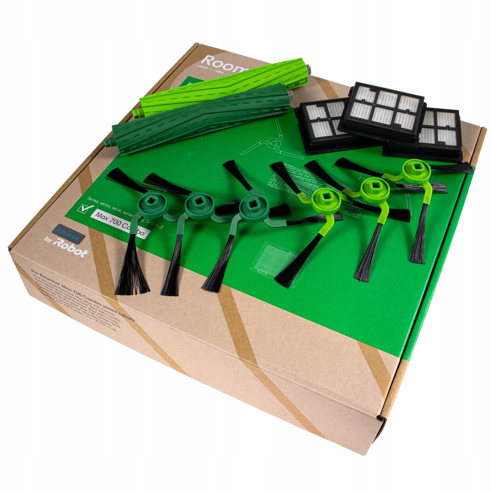 Originální sada filtrů a kartáčů pro iRobot Roomba Max 705/707 Combo