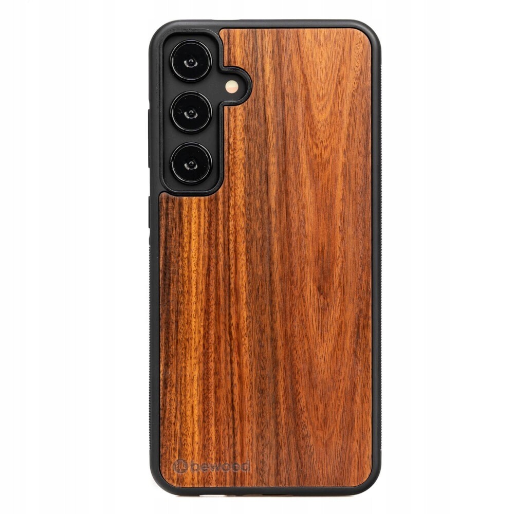 Dřevěné Pouzdro Bewood pro Samsung Galaxy S24 Fe 5G Palisander Santos