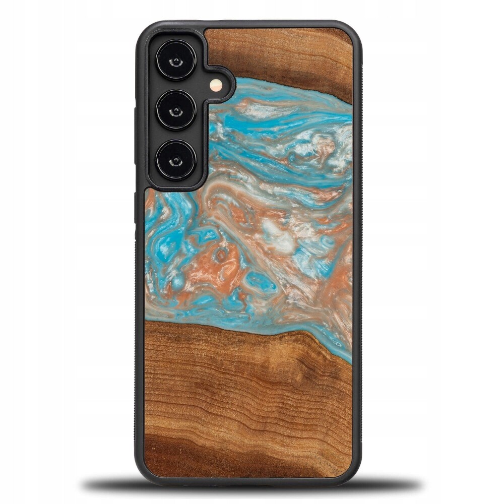 Pouzdro Bewood Unikátní pro Samsung Galaxy S24 Fe 5G Planety Saturn