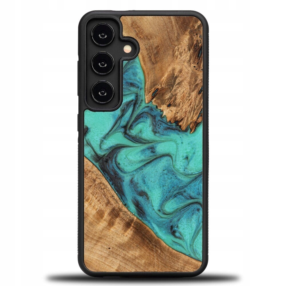 Pouzdro Bewood Unikátní pro Samsung Galaxy S25 Fe 5G Tyrkysové