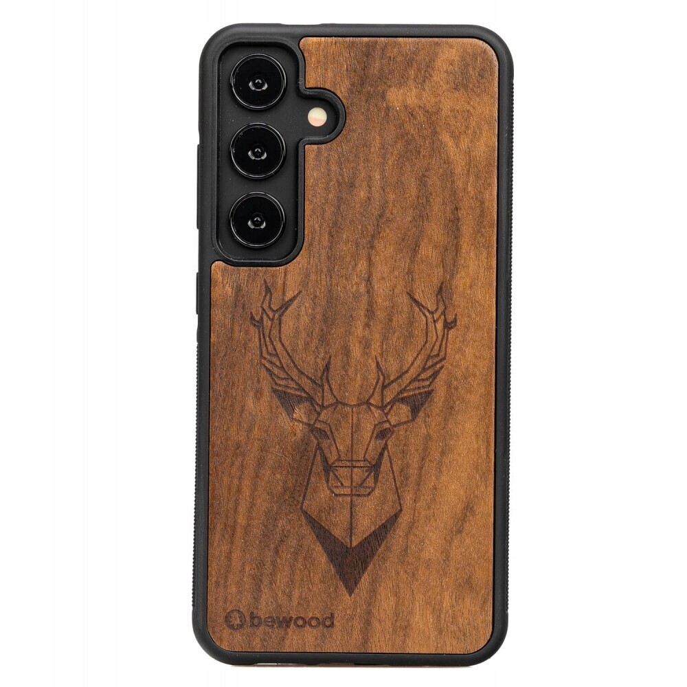 Dřevěné Pouzdro Bewood pro Samsung Galaxy S25 Fe 5G Jelen Imbuia