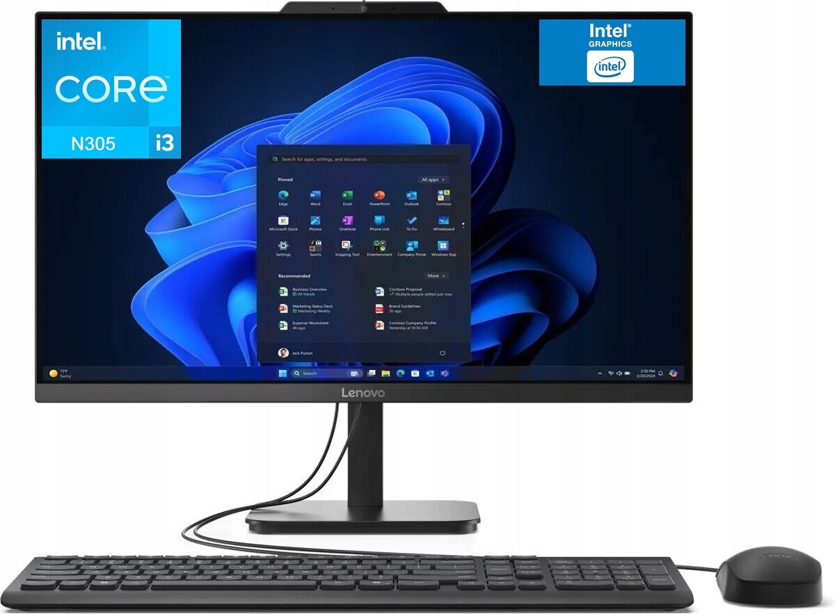 Počítač Lenovo AiO IdeaCentre V100 23,8