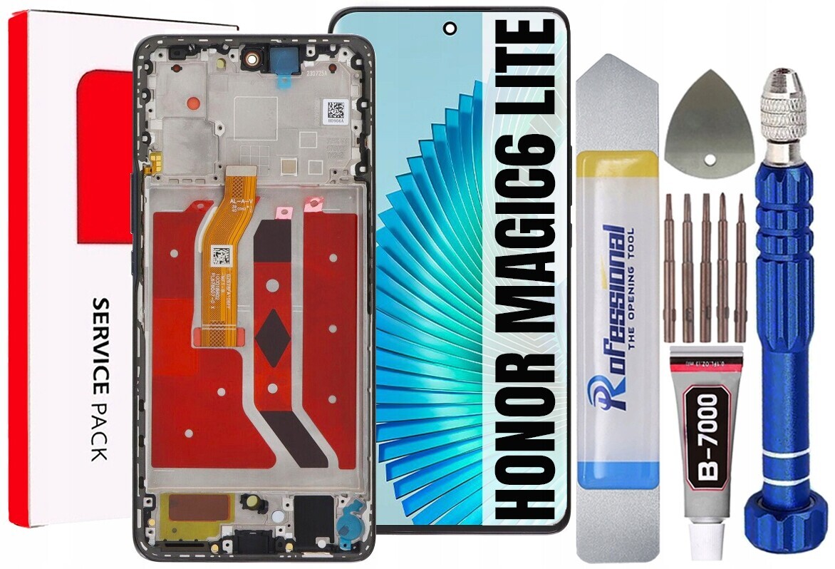 Displej Pro Honor Magic 6 Lite Originál Obrazovka Rámeček