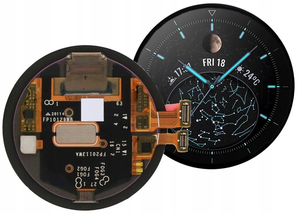 Displej Pro Huawei Watch Gt 2 Pro VID-B19 Originální LCD Displej