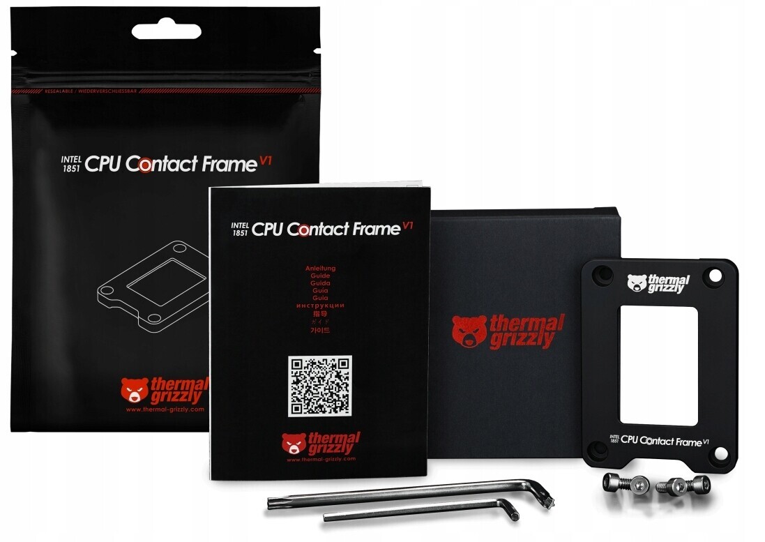 Thermal Grizzly Cpu Contact Frame Kontaktní rámeček pro procesory Intel 1851