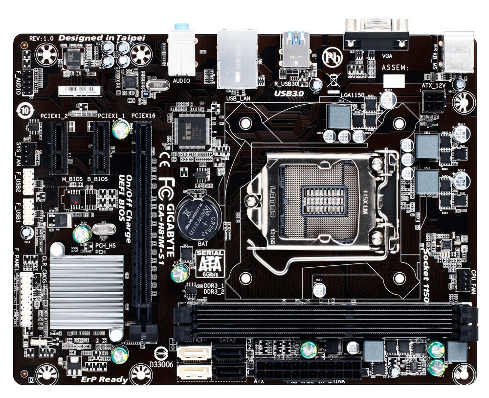 Základní deska Micro Atx Gigabyte GA-H81M-S1 Socket Lga 1150 Oem nová