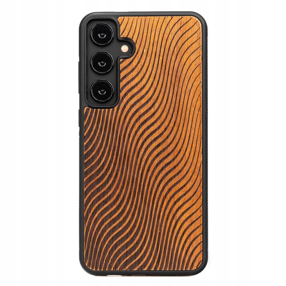 Dřevěné Pouzdro Bewood pro Samsung Galaxy S24 Fe 5G Fale Merbau