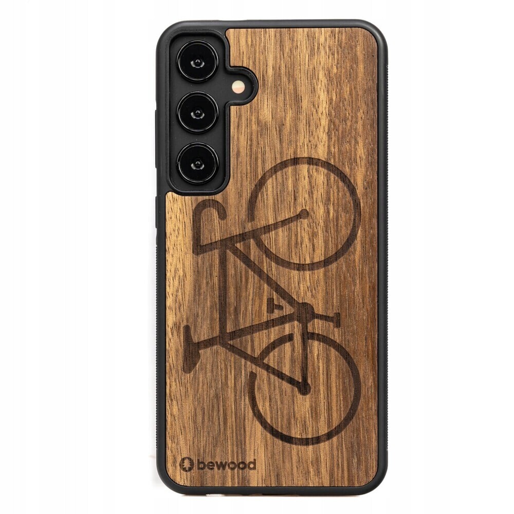 Dřevěné Pouzdro Bewood pro Samsung Galaxy S24 Fe 5G Cyklistika Limba