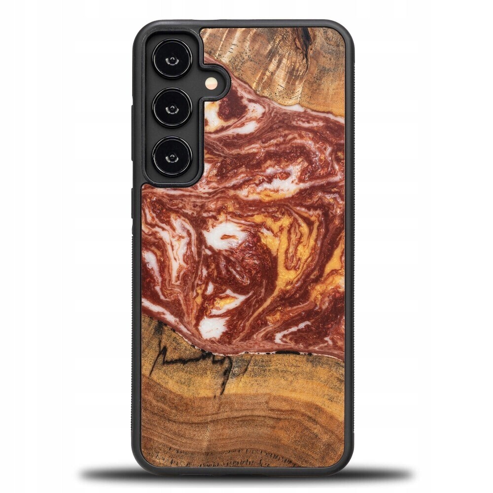Pouzdro Bewood Unikátní pro Samsung Galaxy S24 Fe 5G Planety Mars