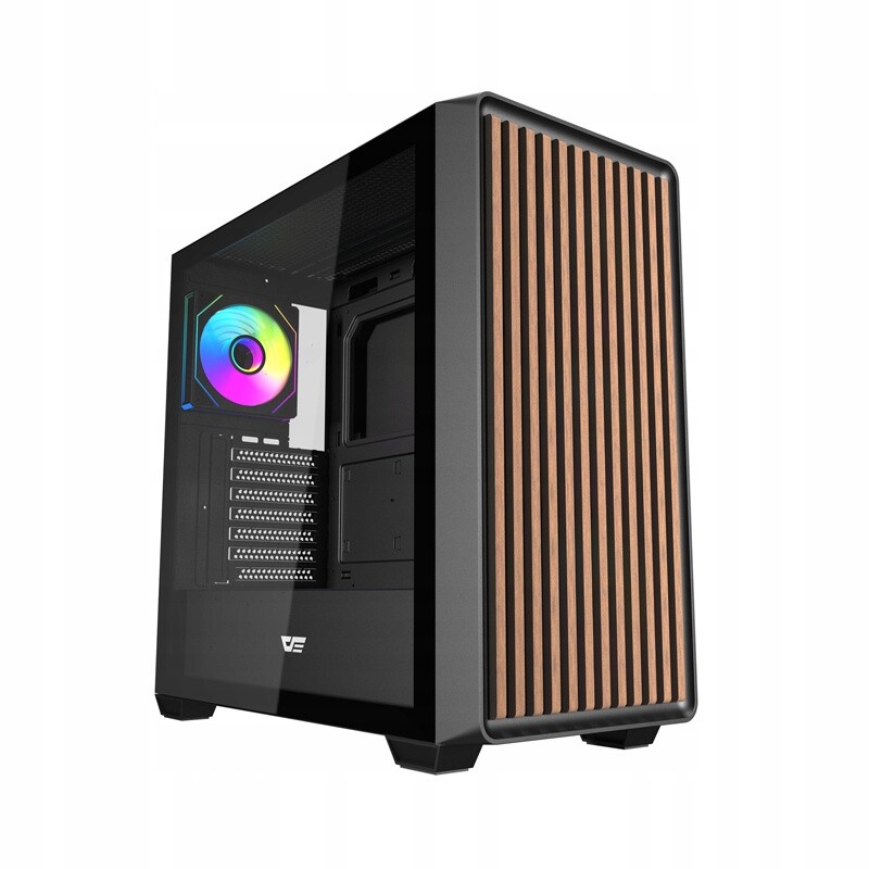 Počítačová Skříň darkFlash DS900WD Atx Midi Tower Dřevo
