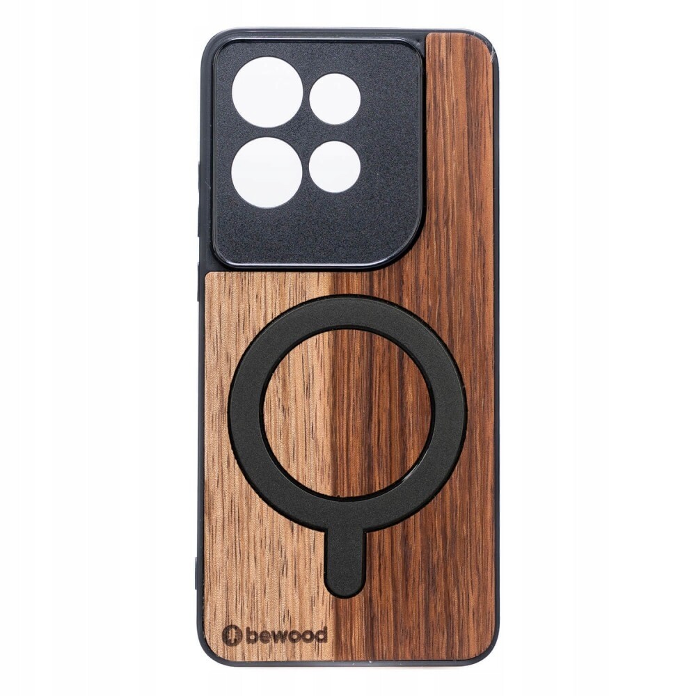 Dřevěné Pouzdro Bewood pro Motorola Edge 50 Neo 60 Neo Mango s MagSafe