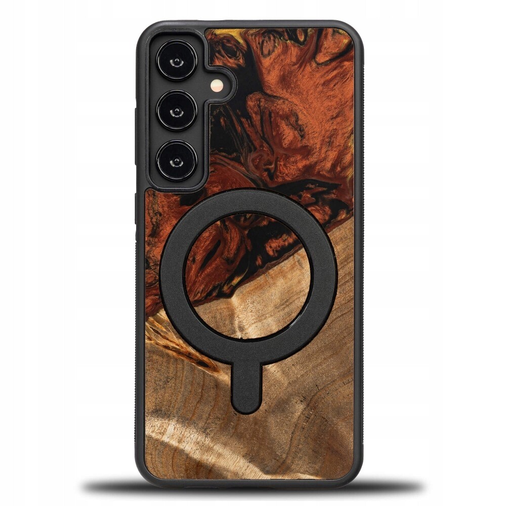 Pouzdro Bewood pro Samsung Galaxy S24 Fe 5G 4 živly Oheň s MagSafe