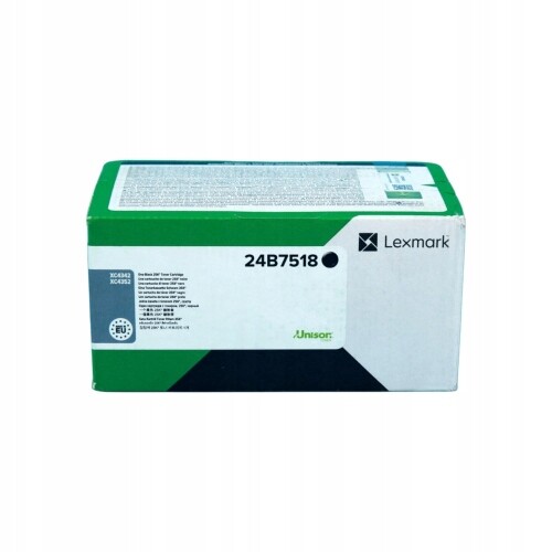 Toner Lexmark XCC2342 XCC2352 Černý 14.2K Kazeta 24B7518 černá (black)