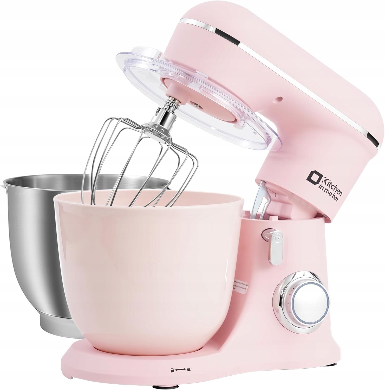 Kuchyňský mixér, dvě misky, mixér na potraviny 3v1, růžový, zelený