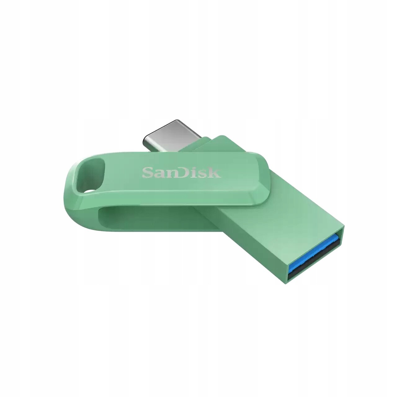 Flash disk SanDisk Ultra Dual Drive Go 64 Gb Usb 3.0 a Usb-c (zelený)