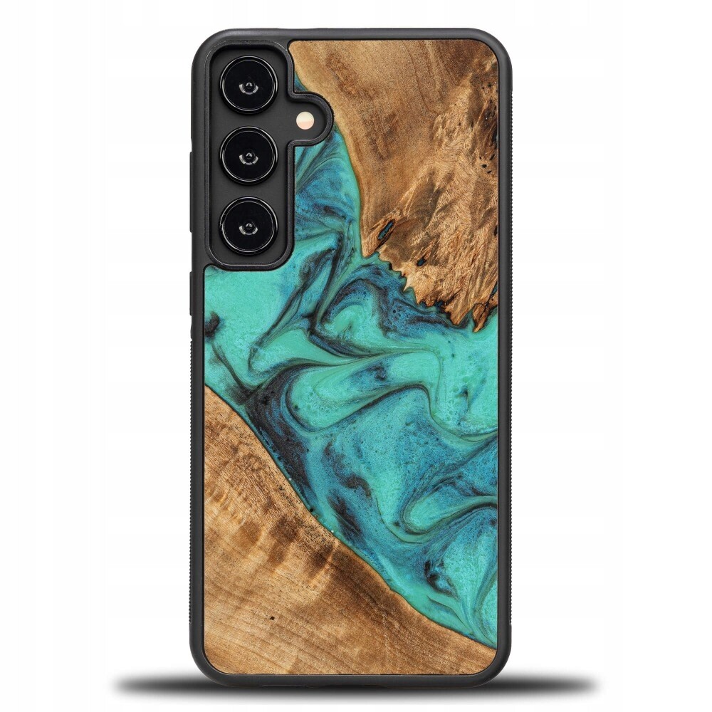 Pouzdro Bewood Unikátní pro Samsung Galaxy S24 Fe 5G Tyrkysové