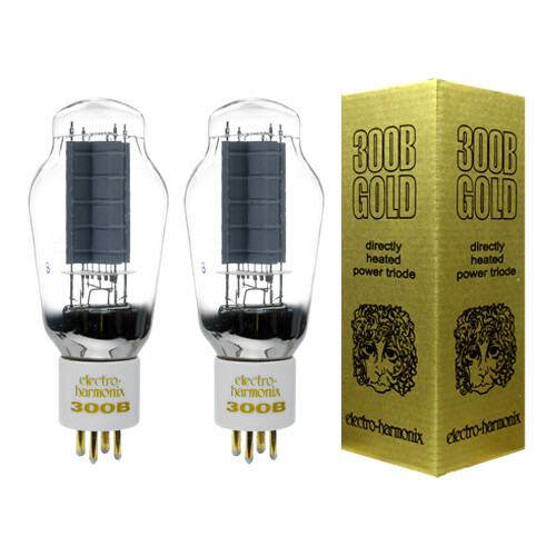 300B Eh Electro-Harmonix Gold výkonová trioda 2 ks vybraný pár