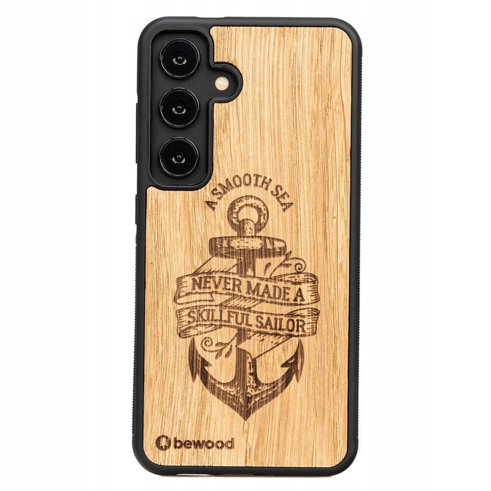 Dřevěné Pouzdro Bewood pro Samsung Galaxy S25 Fe 5G Kotva Dubová