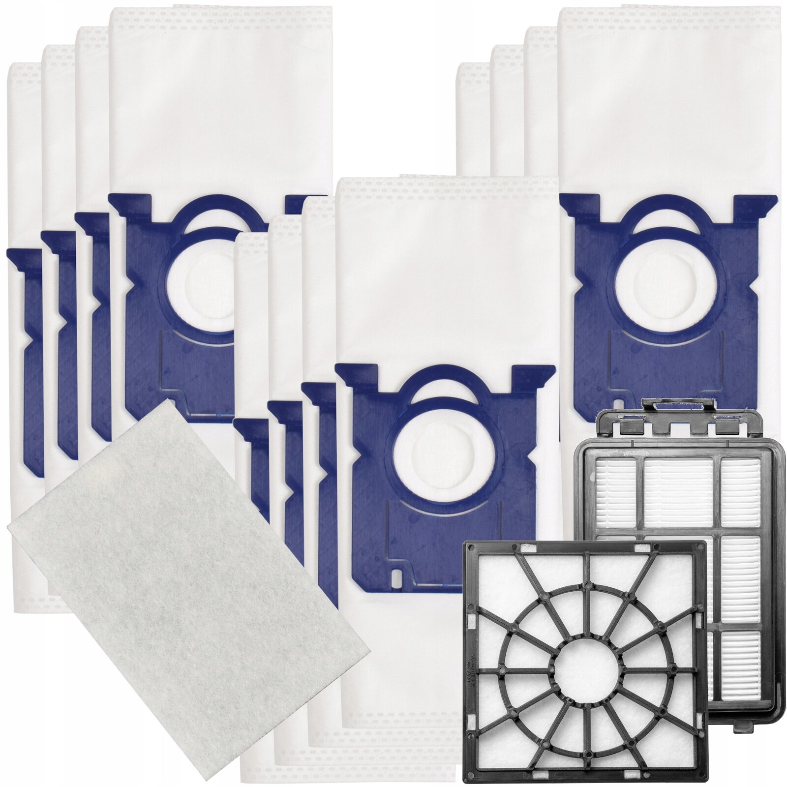 12 x Sáčky do vysavače Electrolux Easygo Bag filtr Easy Go