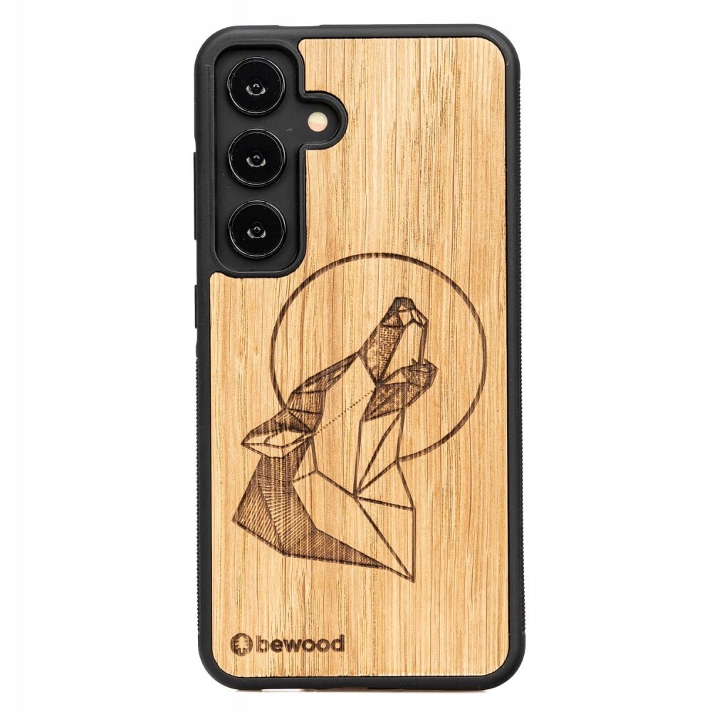 Dřevěné Pouzdro Bewood pro Samsung Galaxy S25 Fe 5G Vlk Dub