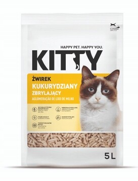 Stelivo Natural Pro Kočky Kitty 3x5 L