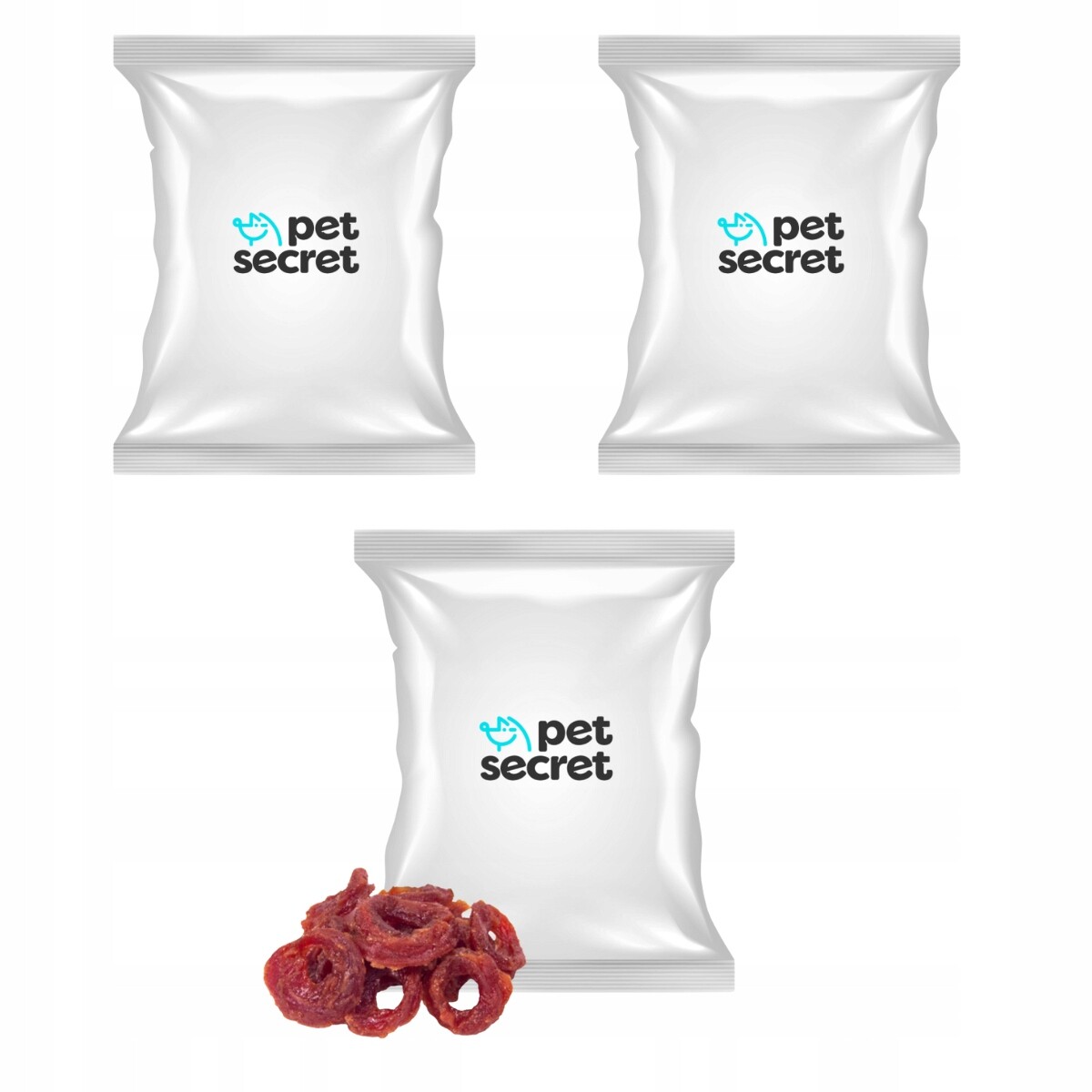 2+1 Měkké kachní kroužky 500 g, psí pamlsek Pet Secret