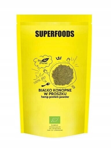 2x Bio Planet Konopný protein v prášku Bio 500 g