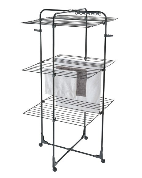 Leifheit Sušák na prádlo Classic Tower 340 Black