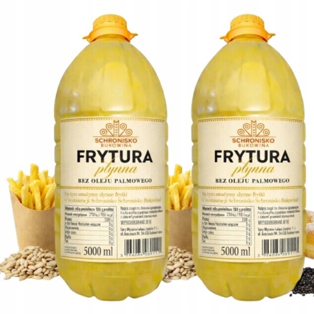 Fritéza pro opakované smažení bez palmového oleje, celkem 10 litrů