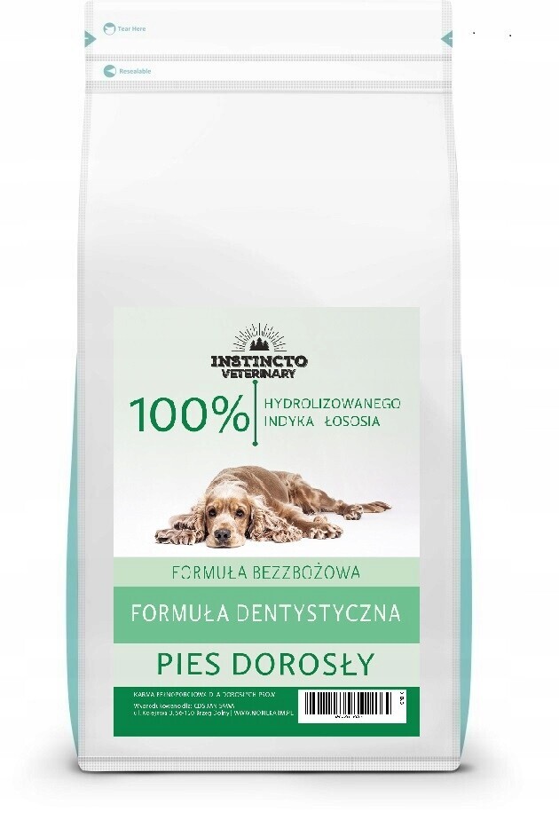 Krmivo pro psy Instincto Peptide+ Zubní formulace Krůta 1.5 kg