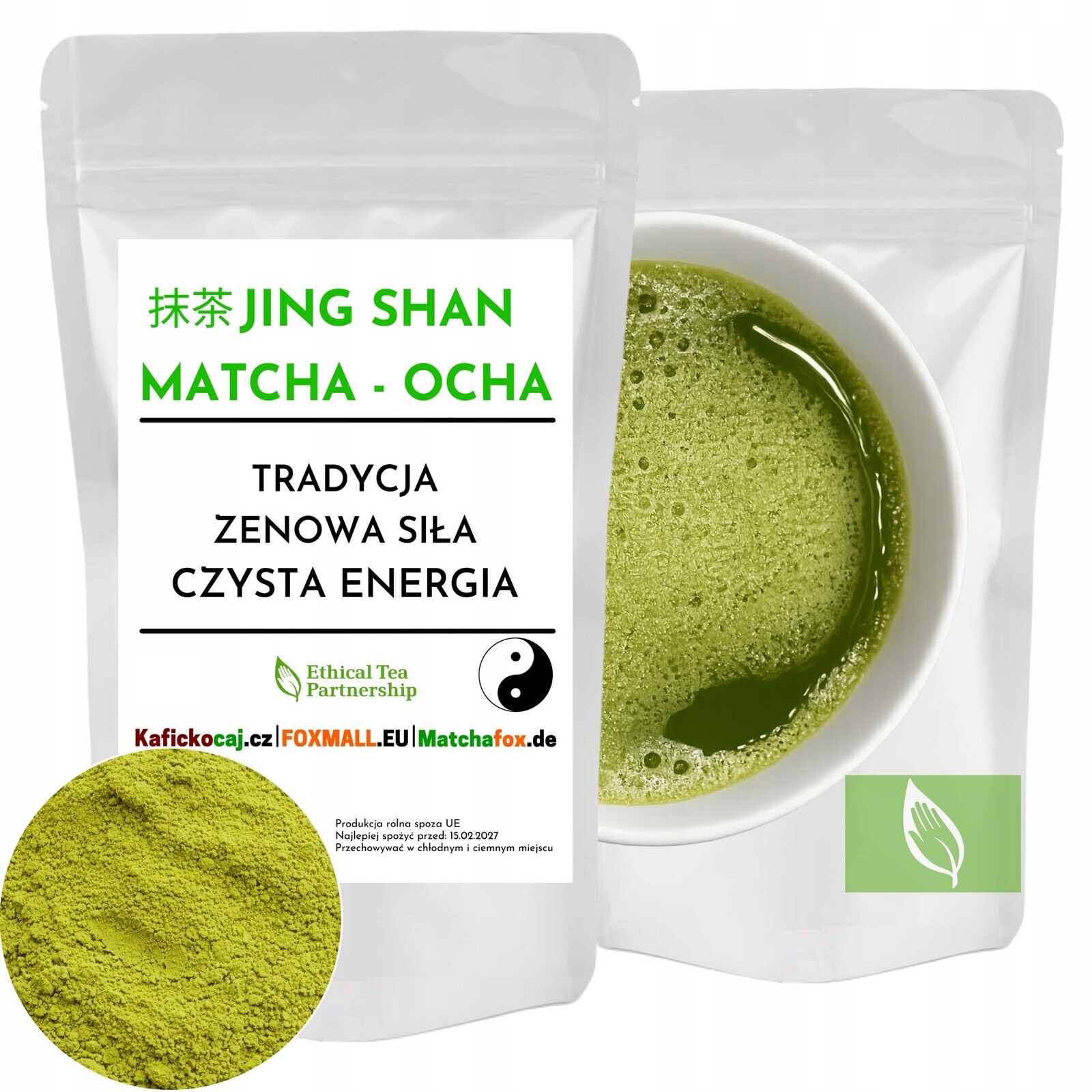 Matcha Jing Shan – čínský zelený čaj matcha 5 kg