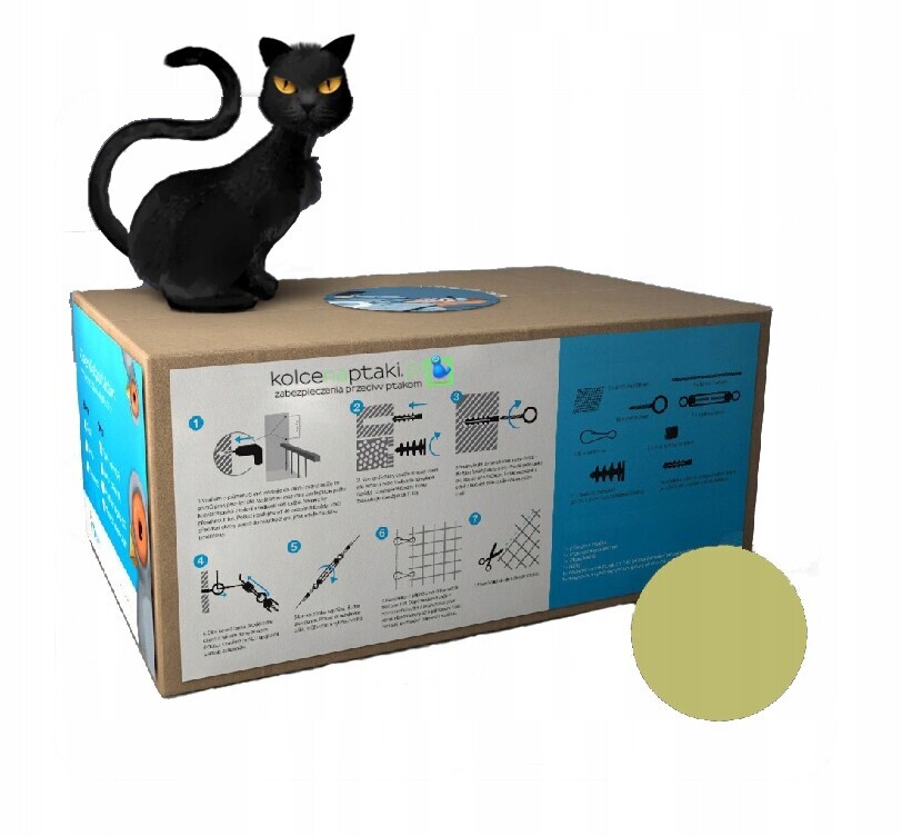 Ochranná Síť Pro Kočky 3x4 Balkonový set