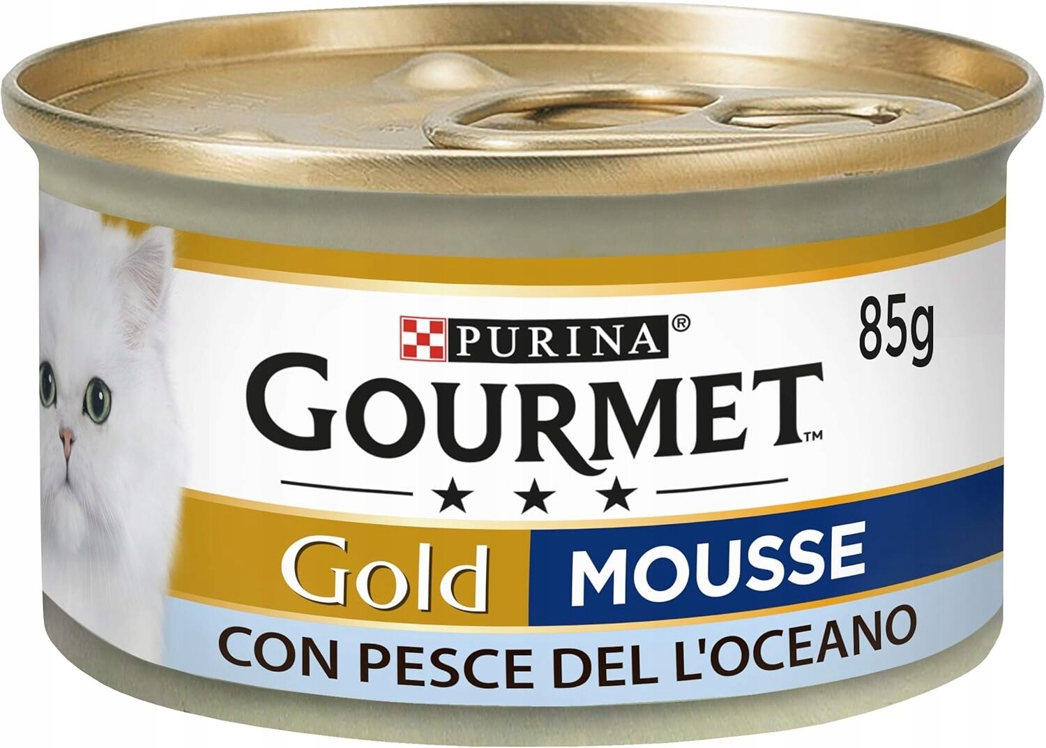 Gourmet Gold Pěna Kočka Dospělý Ryba Oceánová 24 konzerv 85g