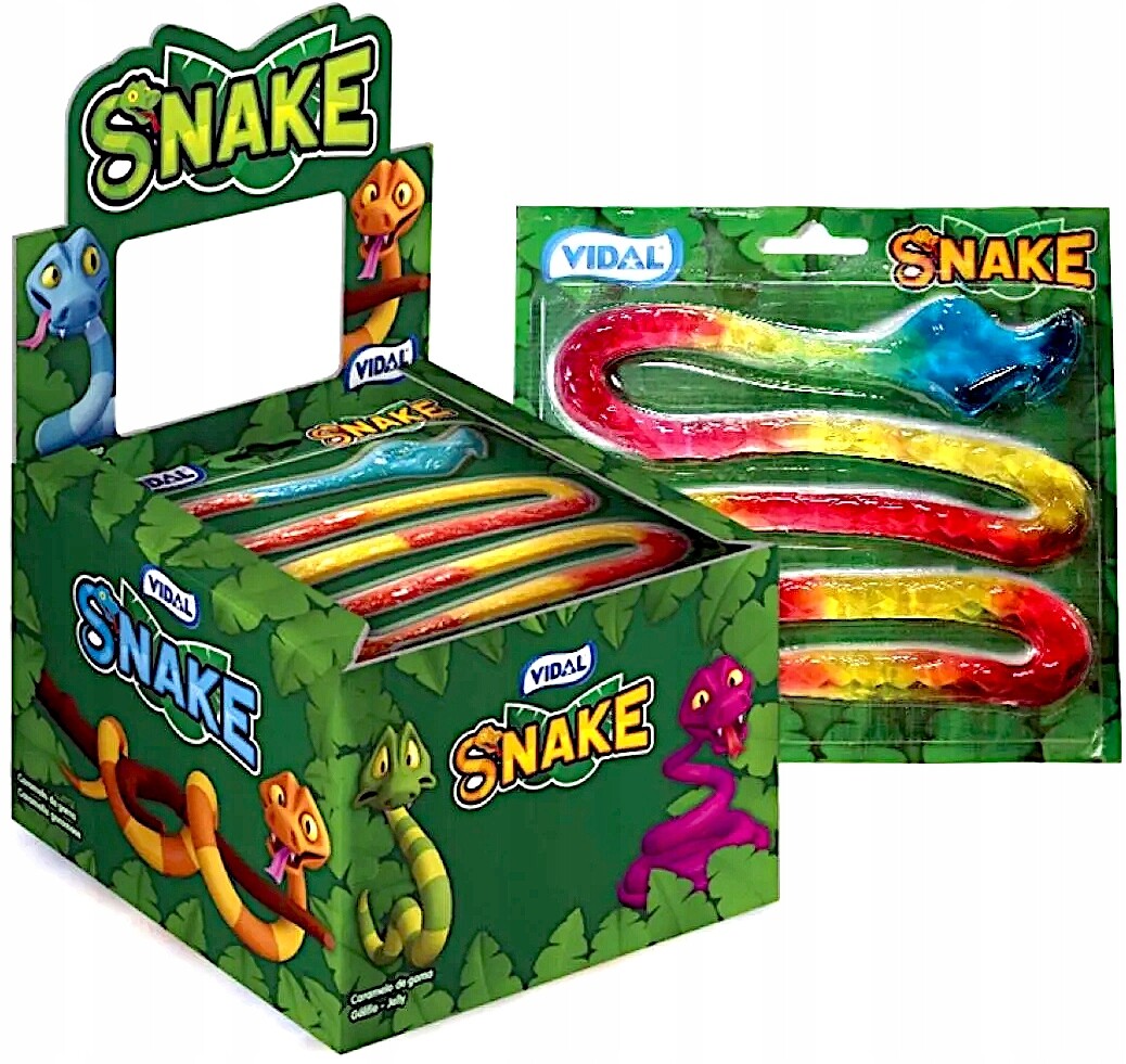 Terraformovaný gel Had Vidal Jelly Snake Bez Lepku Display 11 x 66 g