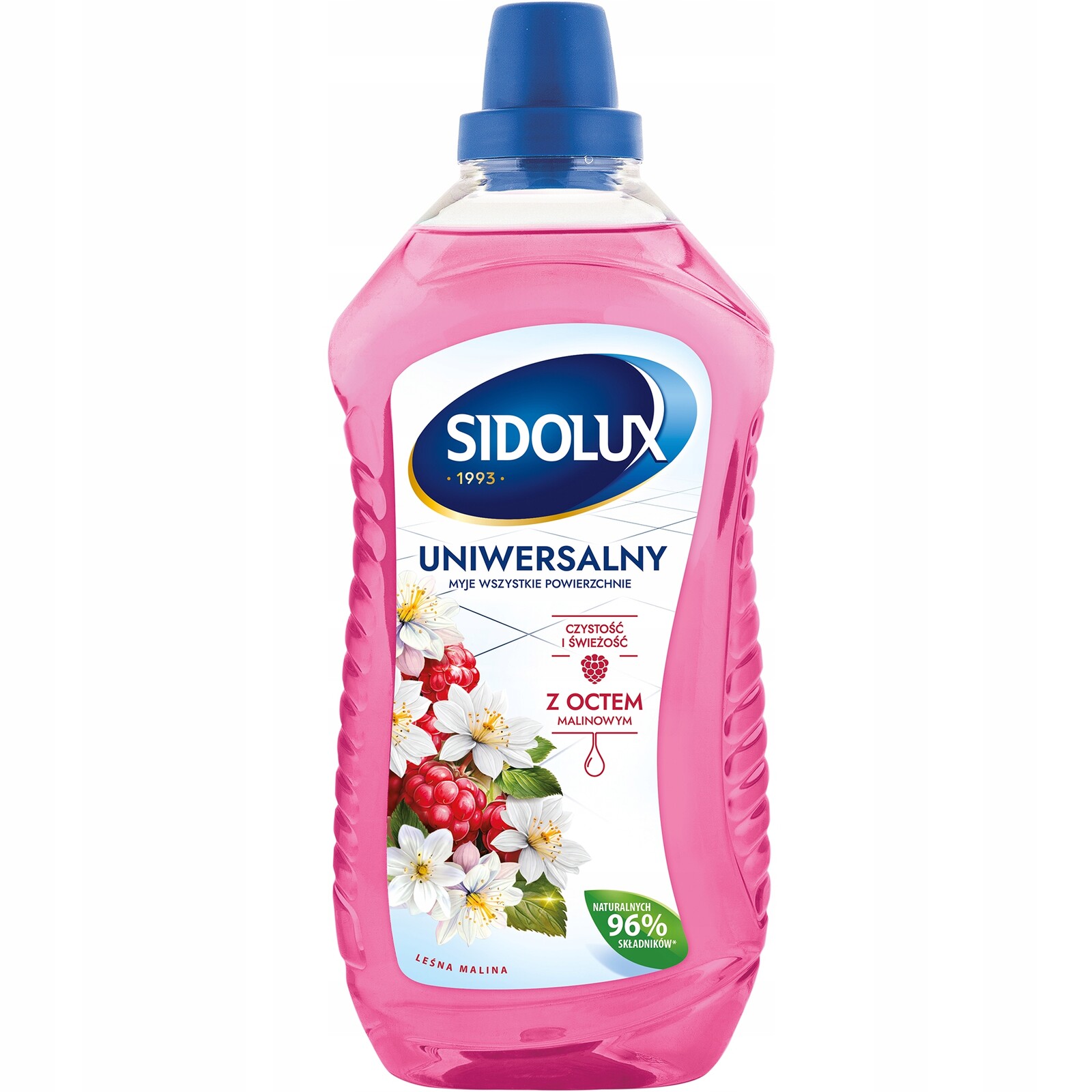 Sidolux univerzální tekutina Malina s octem 1 l