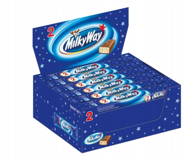 Milky Way Tyčinka s bílou náplní zalitý čokoládou 43 g x 28 ks