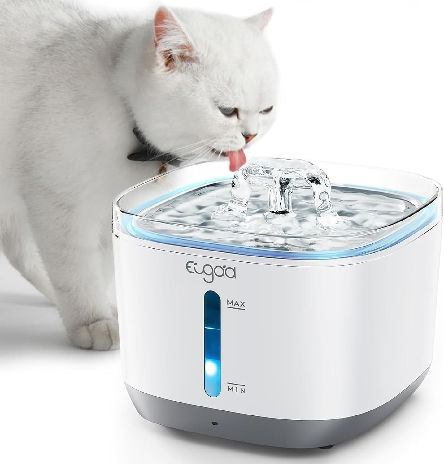 Eugad Napáječka Fontána Pro Kočky 2L Bezdrátový senzor pohybu Automatický