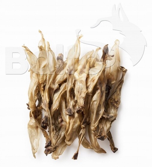 Kousátko Pro Psa Králičí Ucho Bez Kožešiny Přírodní Sušené Balto Snack 500 G