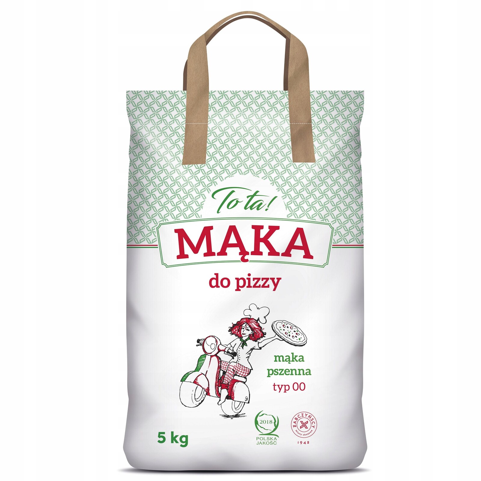 4X Mouka Na Pizzu italská ToTa Pizza pšeničná Typ 00 5kg
