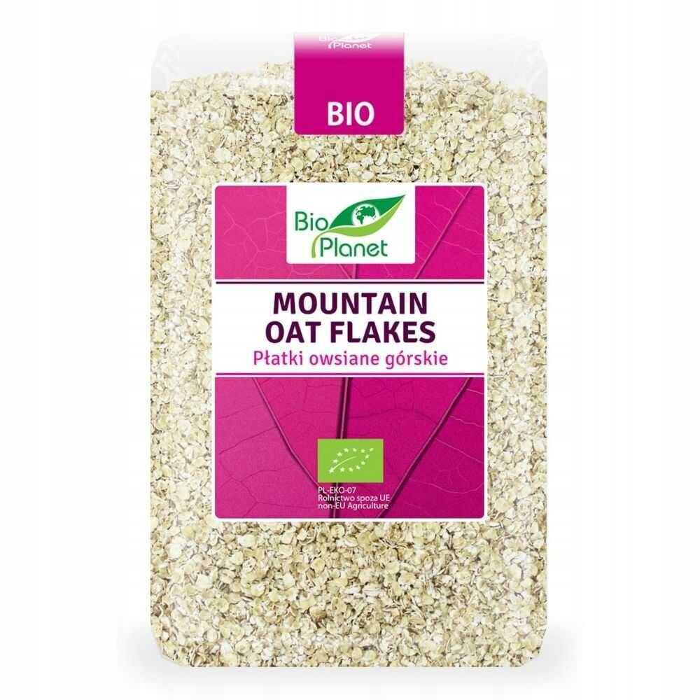 3X Ovesné Vločky Horské Bio 1 kg Bio Planet