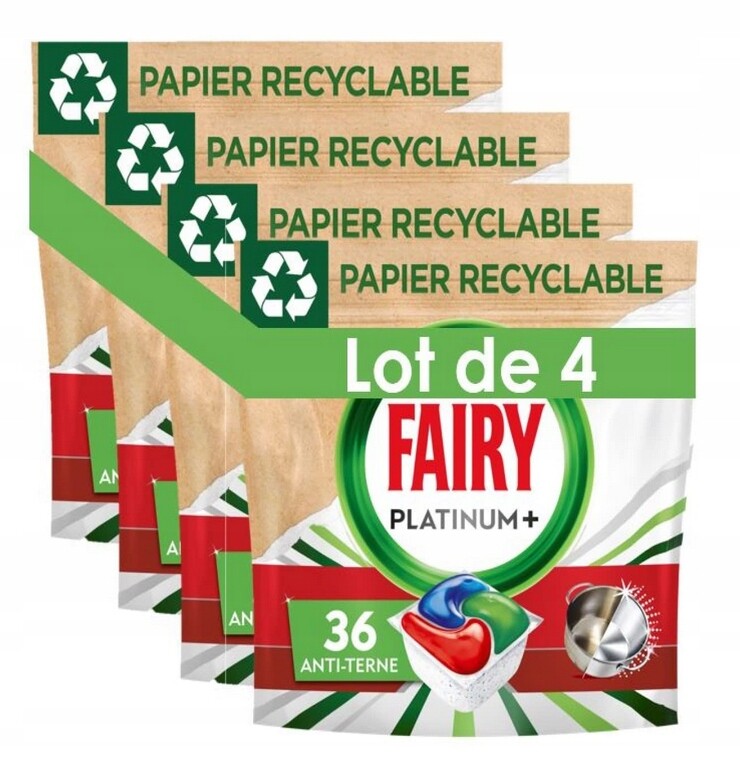 Fairy Platinum+ Tablety Do Myčky 4X36 Ks 8A97