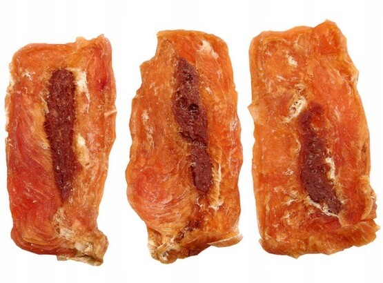 Psí Pamlsek Jehněčí S Kuřecím Masem Měkké Kousky Adbi 500 G