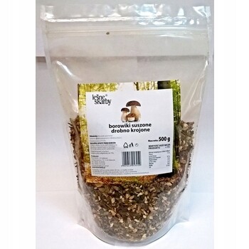 Hříbek ušlechtilý sušený, jemně krájený, 500 g Leśne Skarby