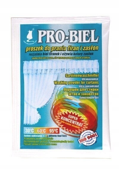 Pro-biel 35 g Na záclony a závěsy