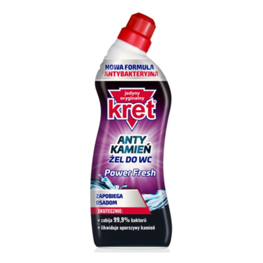 Kret 750 g Gel na Wc Power Fresh