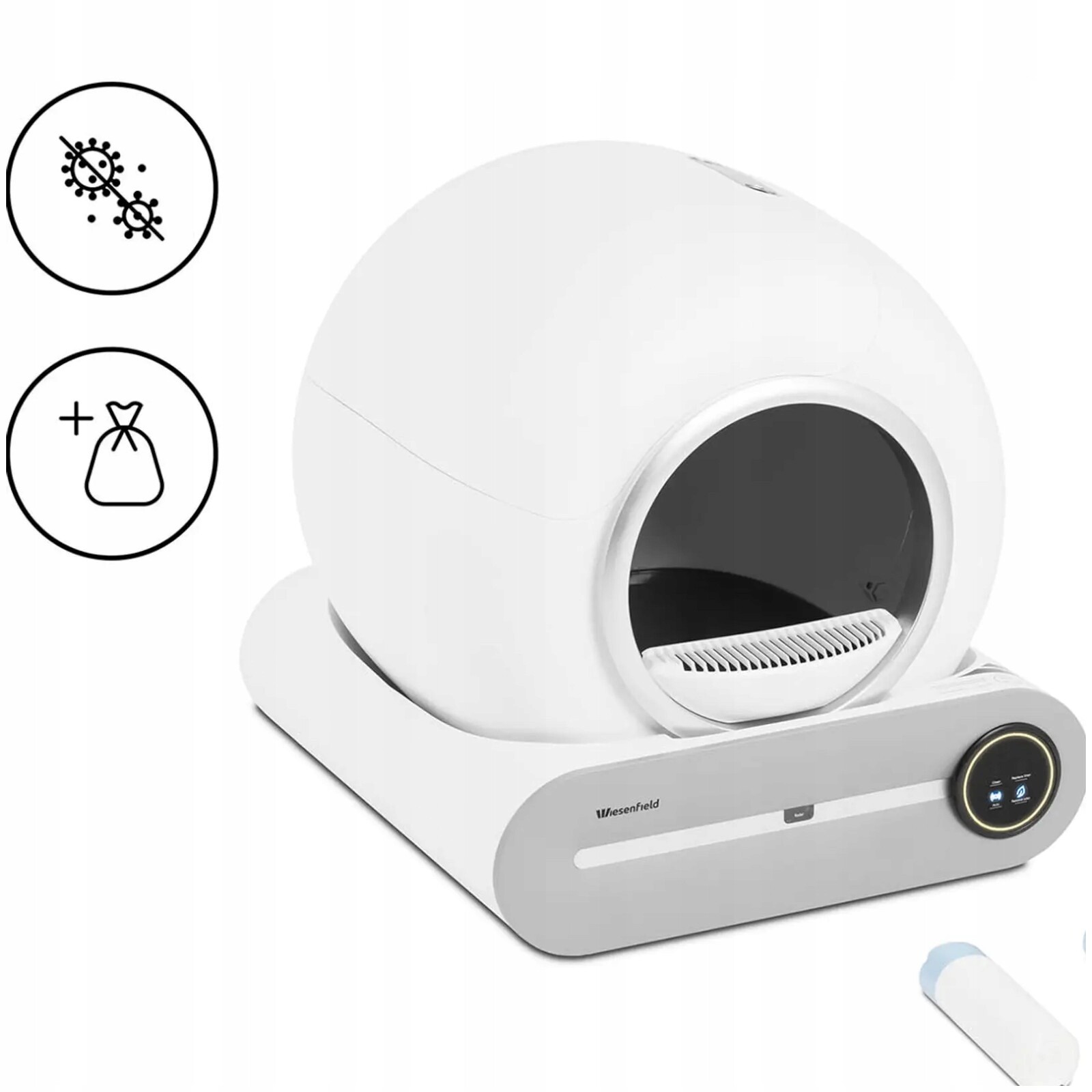 Toaleta Pro Kočky Se Sterilizací, Řízená Aplikace